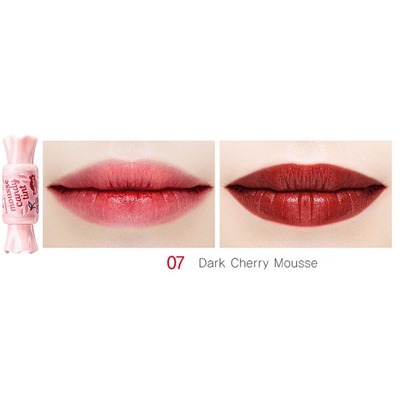 Тинт-мусс для губ Конфетка Mousse Candy Tint, оттенок 07 Dark Cherry, THE SAEM   8 г