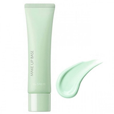 База под макияж Saemmul Airy Cotton Make Up Base, тон 01 Green, THE SAEM  30 мл