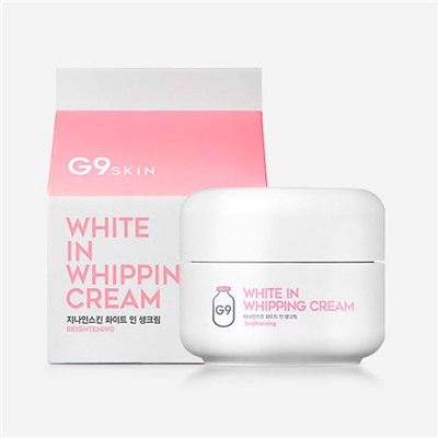 Крем для лица осветляющий с экстрактом молочных протеинов G9 White In Whipping Cream, BERRISOM 50 мл