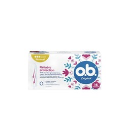 Тампоны гигиенические женские Классические, Normal Tampons, O.B. Classic, 16 шт.