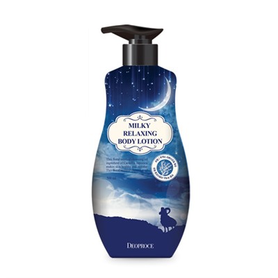 Лосьон для тела успокаивающий на основе козьего молока MILKY RELAXING BODY LOTION, DEOPROCE, 500 мл