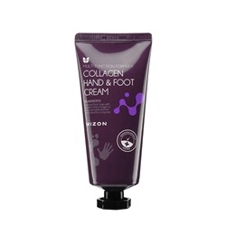 Крем для рук и ног с коллагеном Collagen Hand And Foot Cream, MIZON, 100 мл