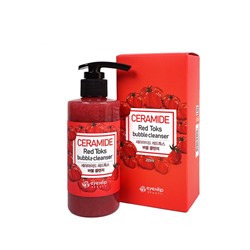 Пенка для умывания Ceramide Red Toks Bubble Cleanser EYENLIP BEAUTY  , 200 мл