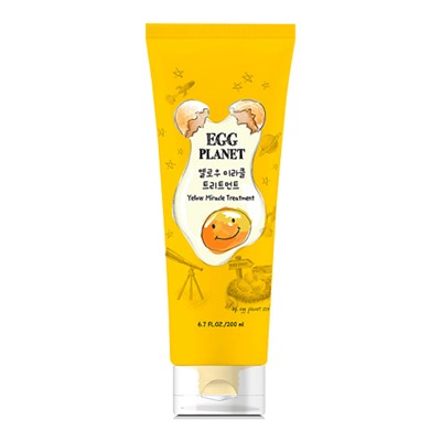 Восстанавливающая маска с яичным желтком Egg Planet Yellow Miracle Treatment, Daeng Gi Meo Ri 200 мл