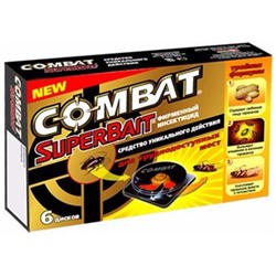 Диски от тараканов SuperBait, Combat 6 шт