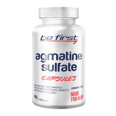 Be First Agmatine Sulfate Capsules