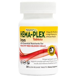 Nature's Plus Hema-Plex, 30 tabl