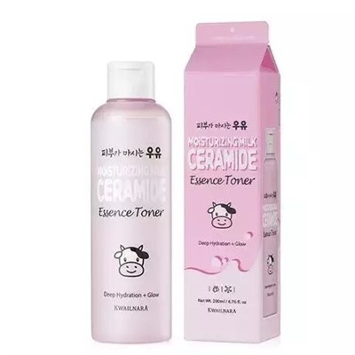 Тонер увлажняющий для лица Kwailnara Moisturizing Milk Ceramide Toner, WELCOS, 200 мл