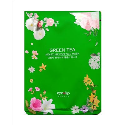 Тканевая маска для лица с экстрактом зеленого чая Green Tea Oil Moisture Essence Mask, EYENLIP   25 мл