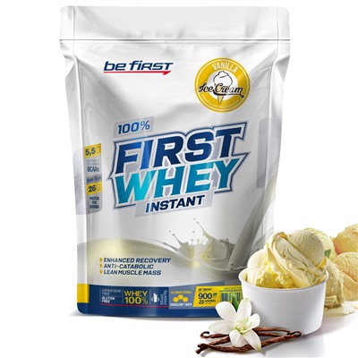 Be First First Whey instant 900 г