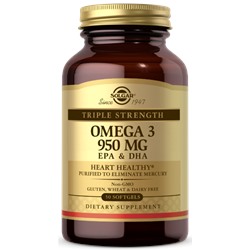 Solgar Omega-3 950 mg Triple Strength