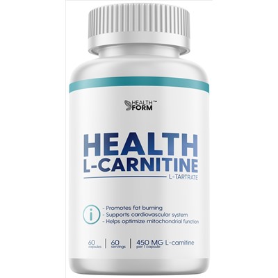 Health Form L-carnitine L-tartrate 450 mg