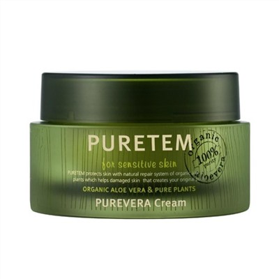 Крем для лица с экстрактом алоэ вера Puretem Purevera Cream, WELCOS   50 мл