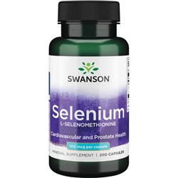 Swanson Selenium 100 mcg