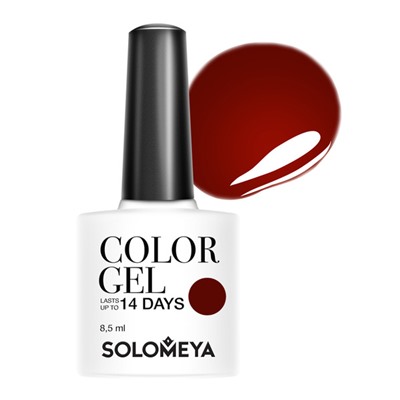 Гель-лак Color Gel Real Marsala Марсала 121, Solomeya 8,5 мл