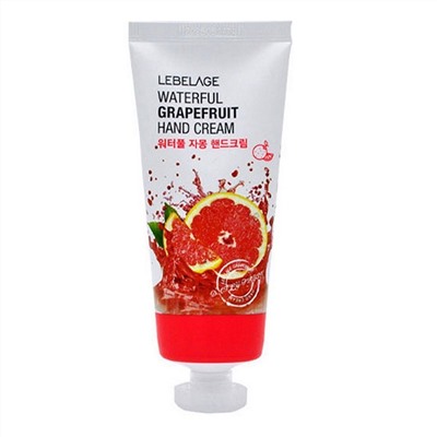 Крем для рук с экстрактом грейпфрута WATERFUL GRAPEFRUIT HAND CREAM, LEBELAGE, 100 мл