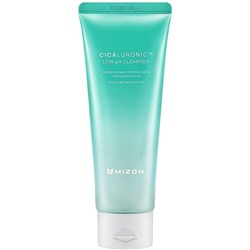 Пенка для лица успокаивающая cica-комплексом и салициловой кислотой CICALURONIC LOW pH CLEANSER, MIZON, 120 мл