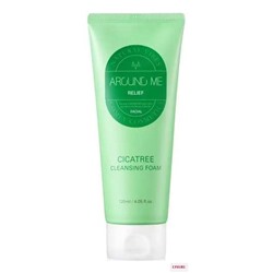 Пенка Around Me Relief Cicatree Cleansing Foam, Welcos, 120 мл