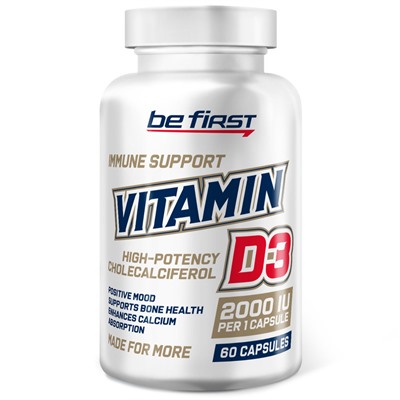 Be First Vitamin D3 2000ME