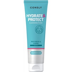 Пенка для умывания увлажняющая с гиалуроновой кислотой Hyaluronic Acid Cleansing Foam Hydrate&Protect, Consly, 120 мл