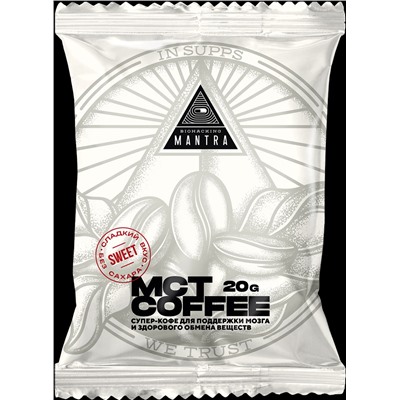 BIOHACKING MANTRA Кофейный напиток растворимый Coffee (20 шт в уп) 20 г