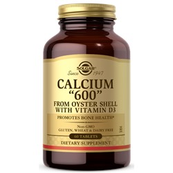 Solgar Calcium "600" (from Oyster Shell with Vitamin D3)