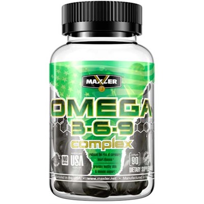 Maxler Omega 3-6-9 Сomplex 90 softgels