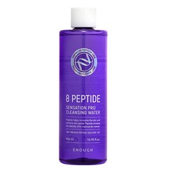 Вода очищающая для лица антивозрастная на основе 8 пептид 8 Peptied Cleansing Water, Enough, 500 мл