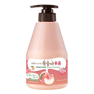 Гель для душа Kwailnara Peach Milk Body Cleanser, WELCOS, 560 г