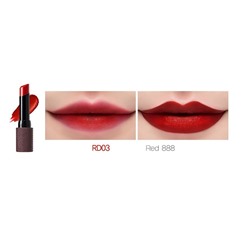 Помада для губ матовая Kissholic Lipstick Extreme Matte, оттенок RD03 Red 888, THE SAEM   3,8 г