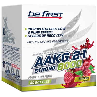 Be First AAKG 8000 STRONG (20 амп Х 25 мл)