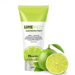 Пенка для умывания Lime Fizzy Cleansing Foam, SECRET SKIN   120 мл