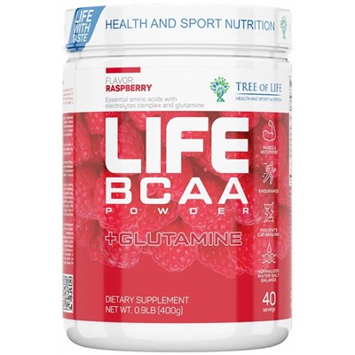 Tree of Life LIFE BCAA+Glutamine 400 г