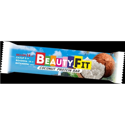 BeautyFit Низкоуглеводный батончик (15шт в уп) Штучно 60 г