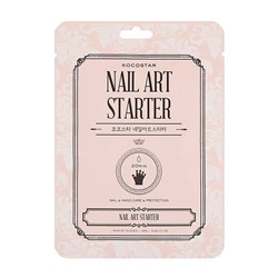 Двойная маска для рук и ногтей: Nail Art Starter питание и защита, Kocostar 16 мл