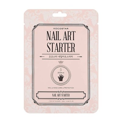 Двойная маска для рук и ногтей: Nail Art Starter питание и защита, Kocostar 16 мл