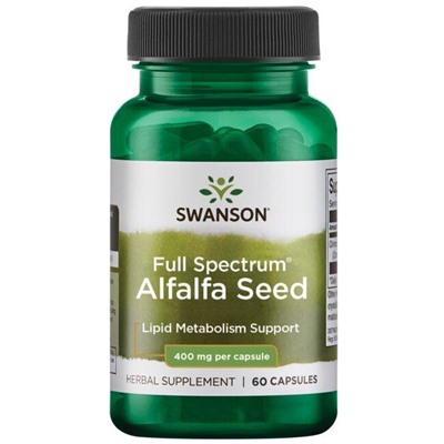 Swanson Full Spectrum Alfalfa Seed 400 mg