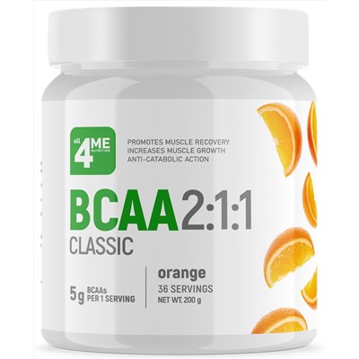 4Me Nutrition BCAA 2:1:1 200 г