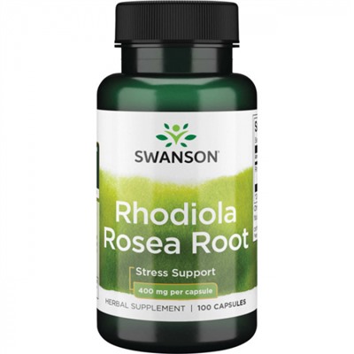 Swanson Fll SPC Rhodiola Rosea Root 400Mg