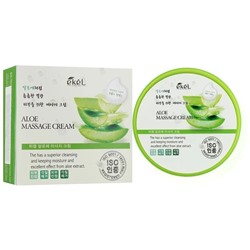 Крем массажный для тела с экстрактом Алое, Massge Cream Aloe, Ekel, 300 г