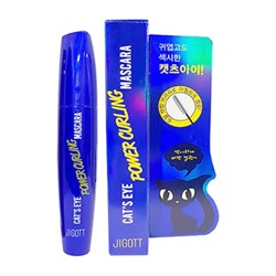 Тушь для ресниц подкручивающая Cats Eye Power Curling Mascara, JIGOTT   12 г