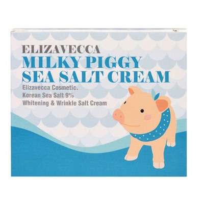 Крем увлажняющий Milky Piggy Sea Salt Cream, ELIZAVECCA 100 г