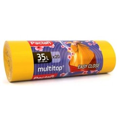 Мешки для мусора ароматизированные Multitop Aroma 50*66 см 35 л, Paclan 20 шт