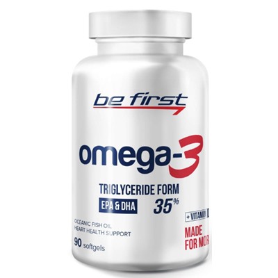 Be First Omega-3 + витамин Е