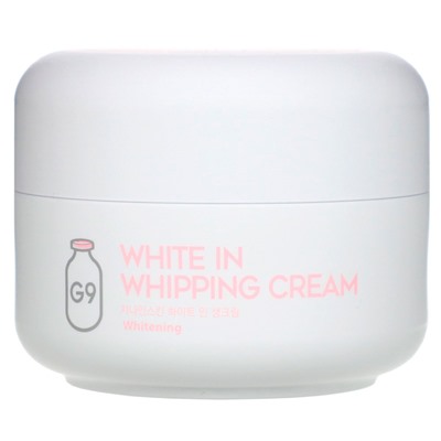 Крем для лица осветляющий с экстрактом молочных протеинов G9 White In Whipping Cream, BERRISOM 50 мл