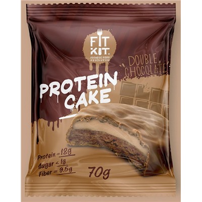 FITKIT Protein cake с начинкой (24 шт в уп) 70 г