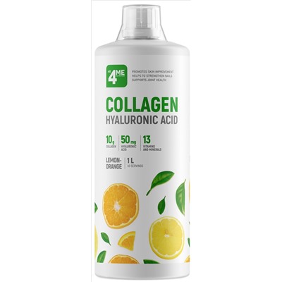 4Me Nutrition Collagen + Hyaluronic acid 1000 Мл