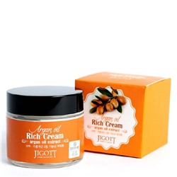 Крем для лица с аргановым маслом Argan Oil Rich Cream, JIGOTT   70 мл