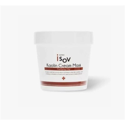 Сливочная маска для жирной и себорейной кожи Kaolin Cream Mask, Isov 200 мл