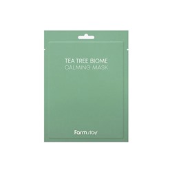 Маска тканевая для лица с экстрактом чайного дерева Tea Tree Biome Calming Mask, FarmStay, 25 мл